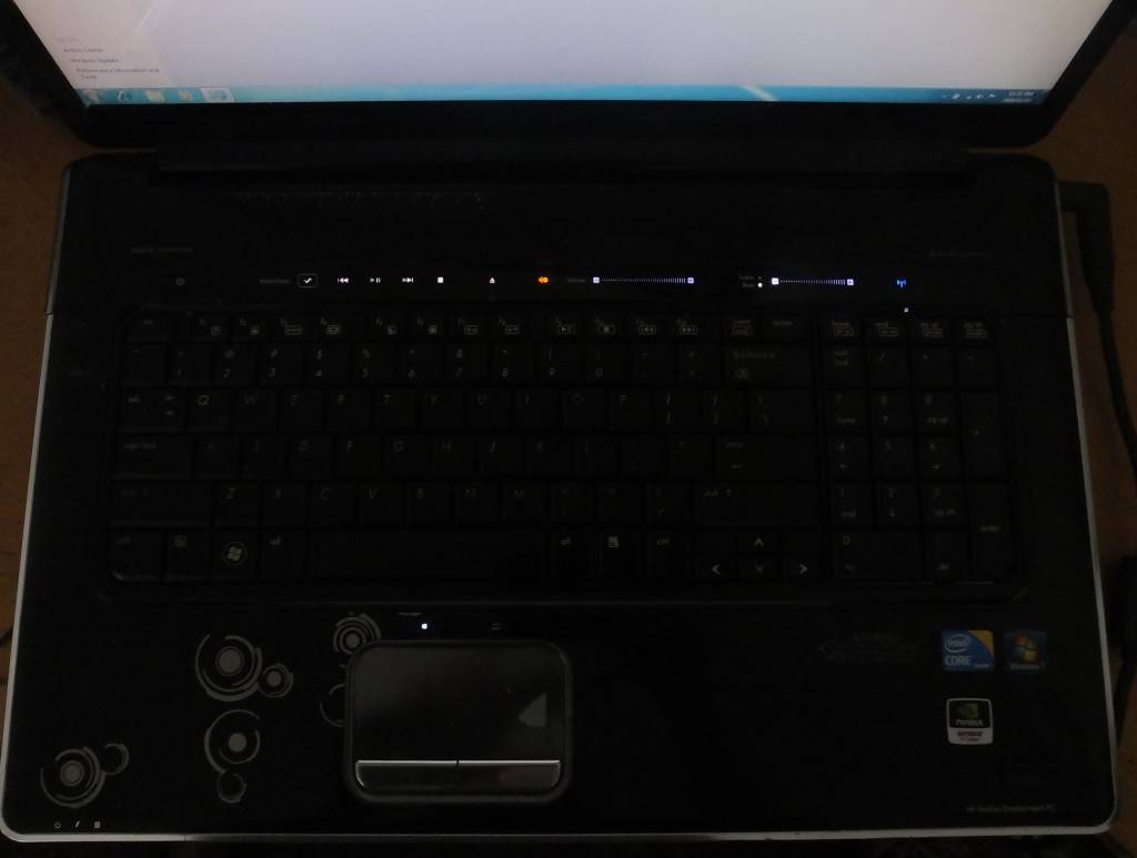 Tastiera Di Ricambio Per HP Pavilion Dv8-1000, Dv8-1100, Dv8-1200 - Layout Inglese Americano, Nero